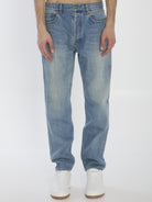 MICK 5-POCKET STRAIGHT-LEG JEANS Saint Laurent Denim 30