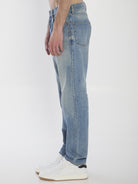 MICK 5-POCKET STRAIGHT-LEG JEANS Saint Laurent