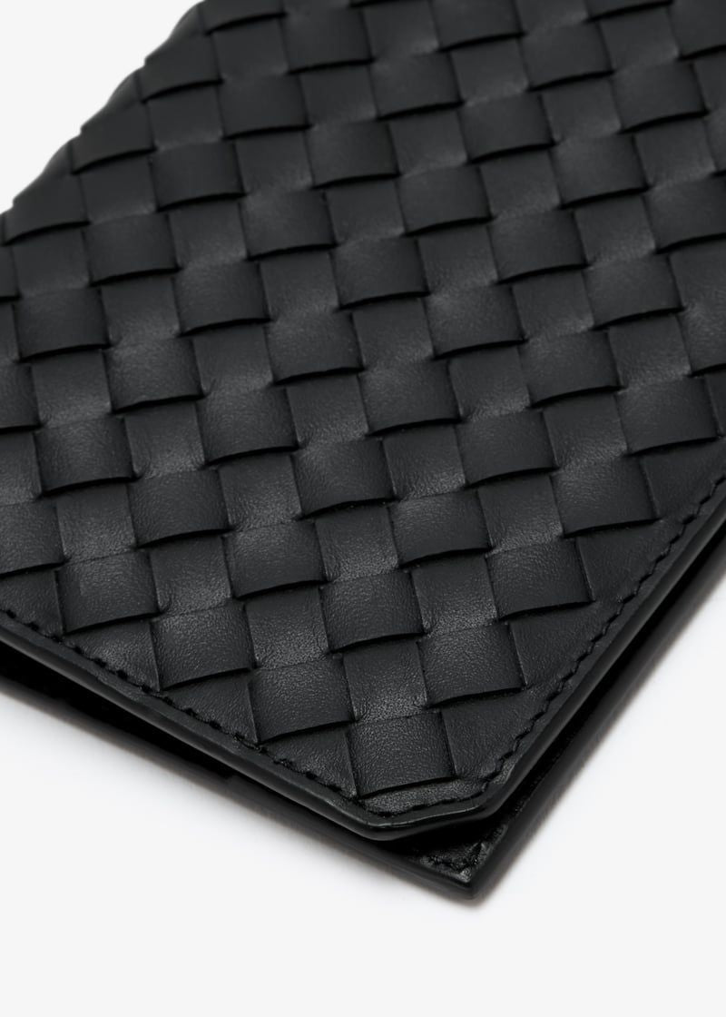 SMALL WOVEN PASSPORT HOLDER Bottega Veneta