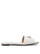 WHITE RUBBER SANDALS Alexander McQueen WHITE 37