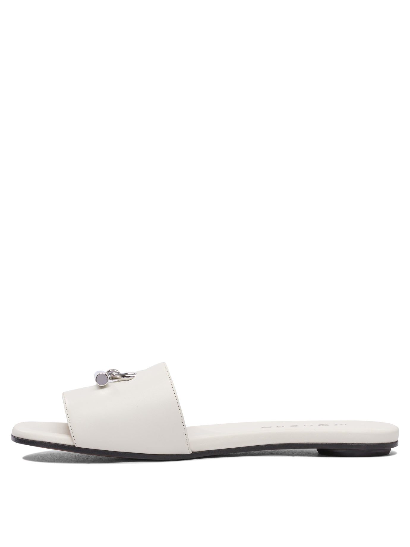 WHITE RUBBER SANDALS Alexander McQueen