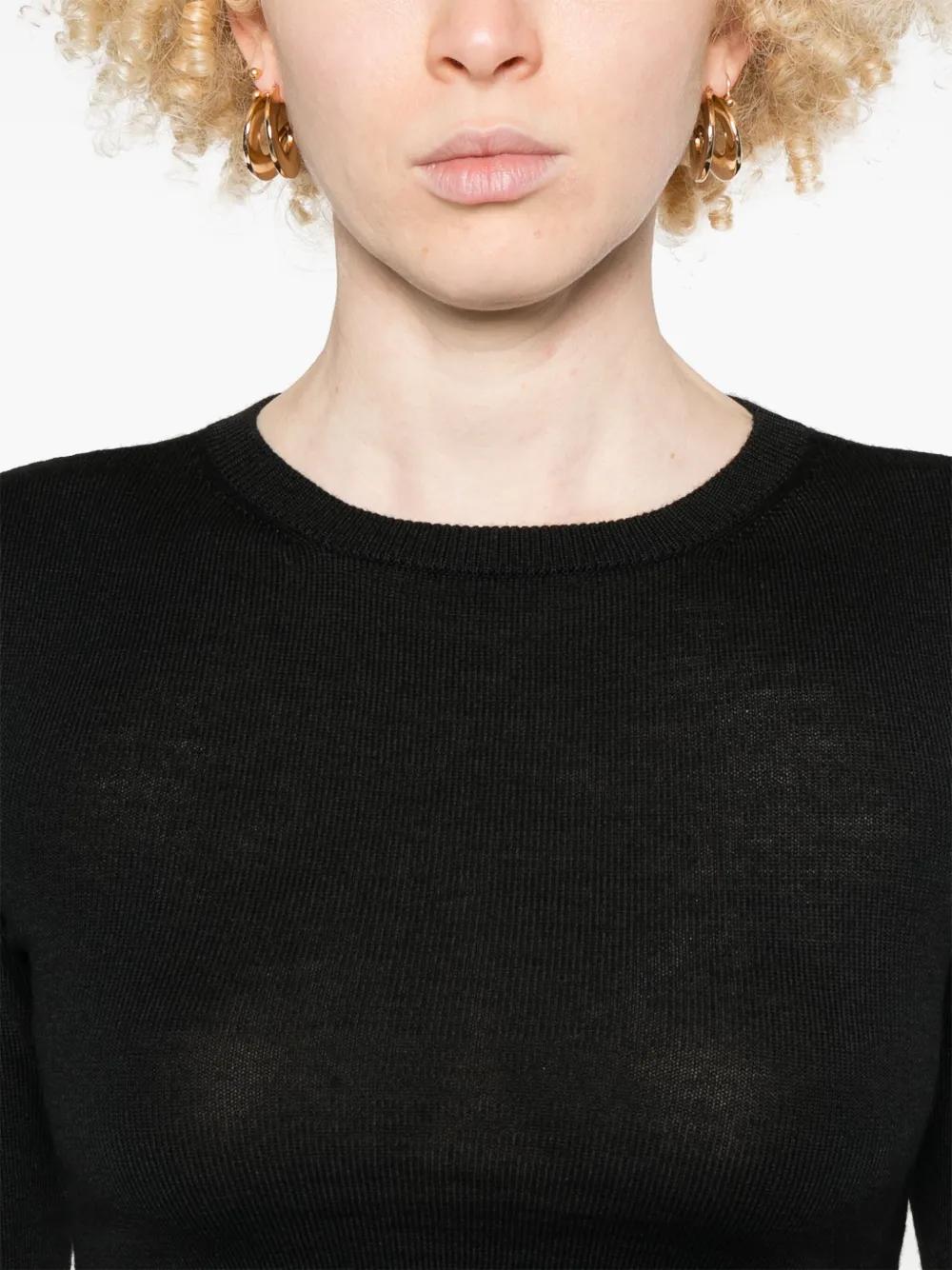 WOOL CROP TOP Saint Laurent