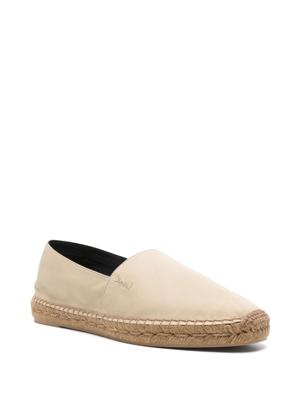 COTTON GABARDINE ESPADRILLE Saint Laurent