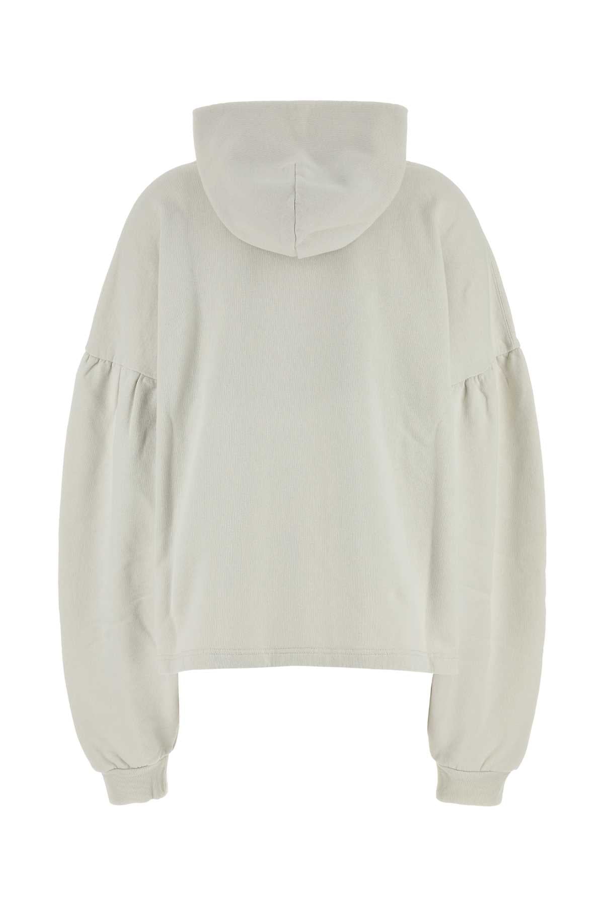 CHALK COTTON OVERSIZE SWEATSHIRT Balenciaga