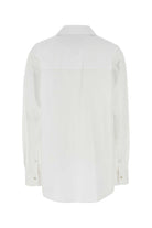 WHITE POPLIN OVERSIZE SHIRT Gucci