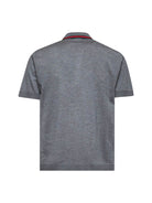 POLO SHIRT WITH WEB PATTERN Gucci
