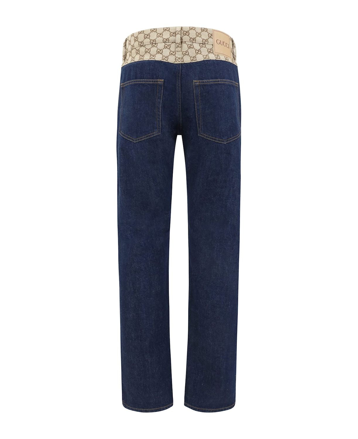 DENIM TAPERED PANTS Gucci