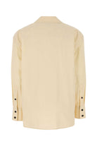 CREAM COTTON BLEND SHIRT Bottega Veneta