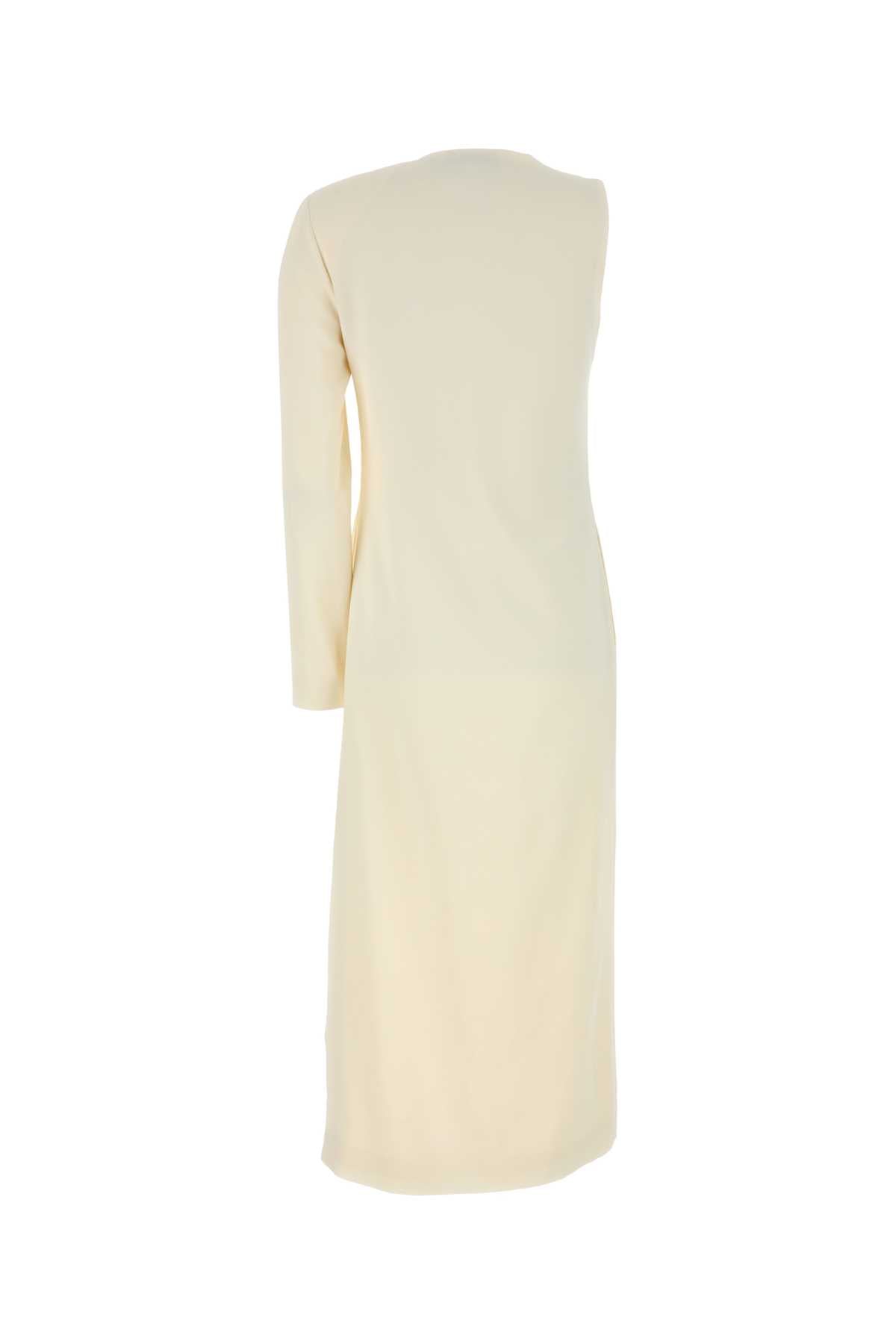 IVORY SABLÃ© ONE-SHOULDER DRESS Gucci