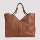 LARGE Y TOTE IN LEATHER Saint Laurent