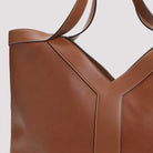 LARGE Y TOTE IN LEATHER Saint Laurent