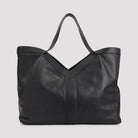 LARGE Y TOTE IN LEATHER Saint Laurent