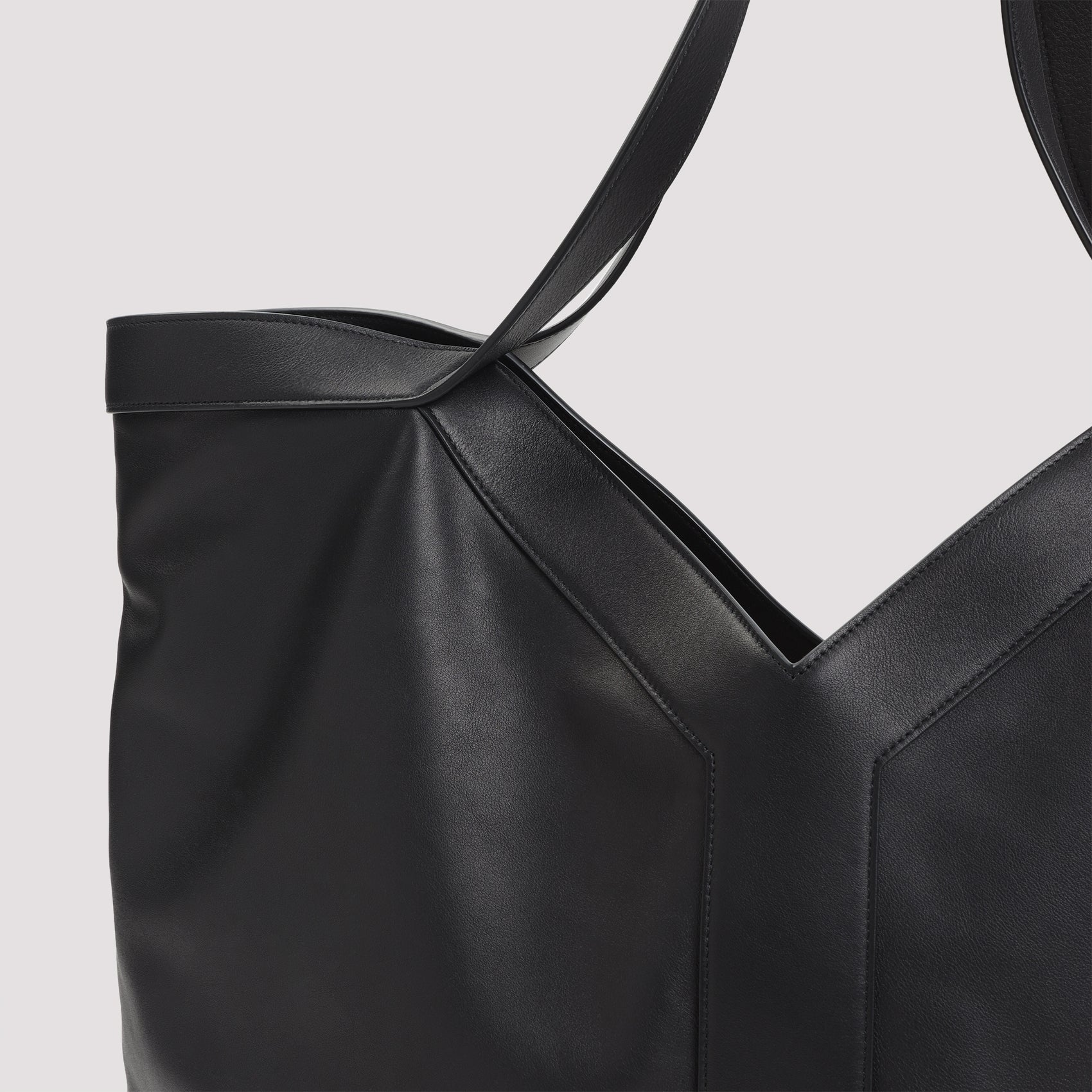 LARGE Y TOTE IN LEATHER Saint Laurent