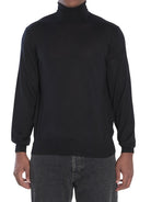 WOOL TURTLENECK SWEATER Saint Laurent BLACK M