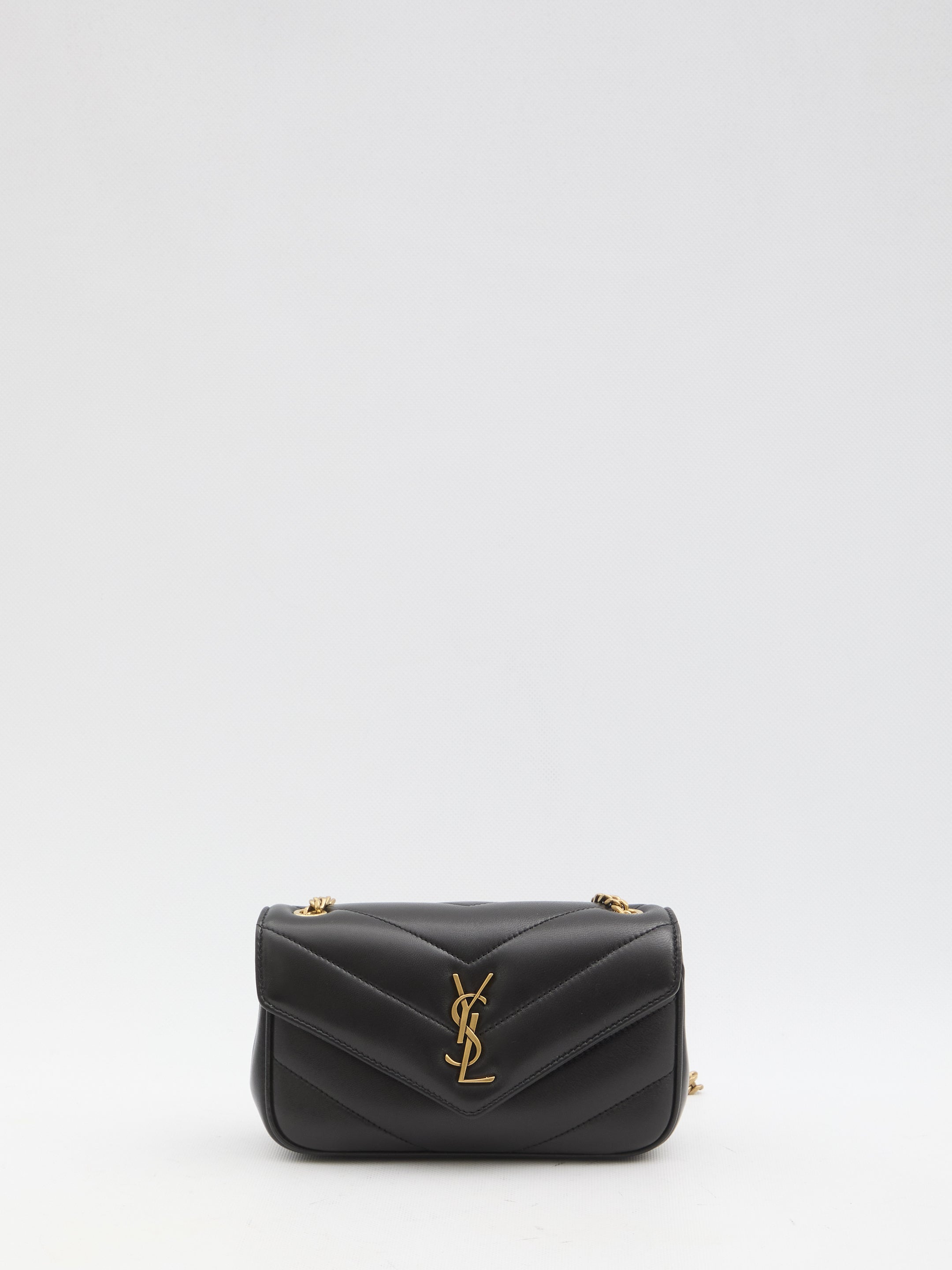LOULOU MINI BAG IN LAMBSKIN Saint Laurent BLACK UNICA