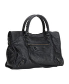 BLACK LEATHER MEDIUM LE CITY HANDBAG Balenciaga