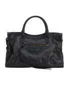 BLACK LEATHER MEDIUM LE CITY HANDBAG Balenciaga BLACK TU