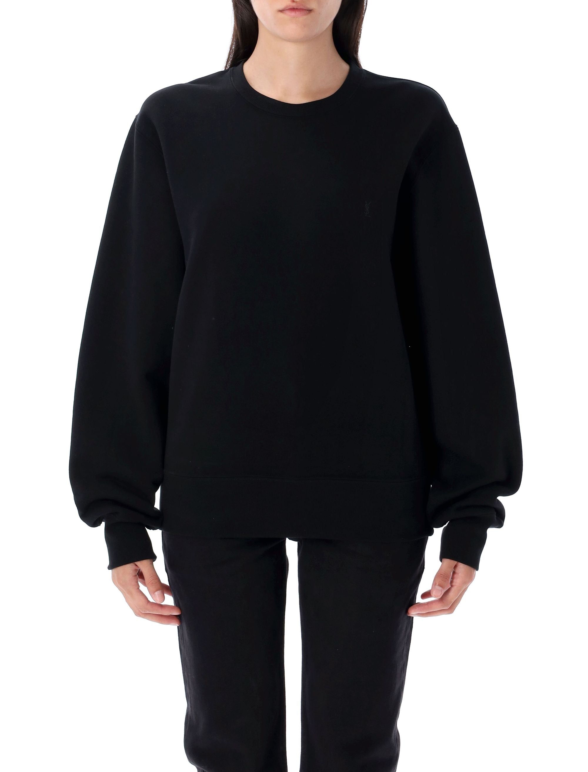 FLEECE CASSANDRA Saint Laurent BLACK S