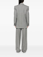 WOOL CHINÉ JACKET Saint Laurent