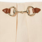 SKIRT LINEN CANVAS W/HORSEBIT Gucci
