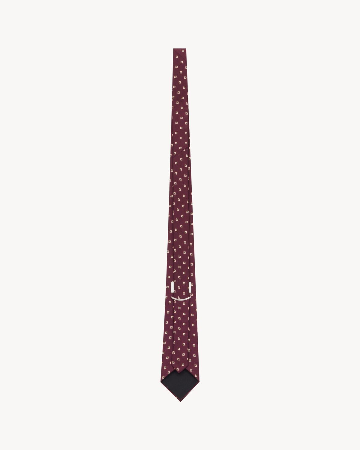 SILK TWILL TIE Saint Laurent