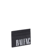 LEATHER BLACK WALLET Balenciaga