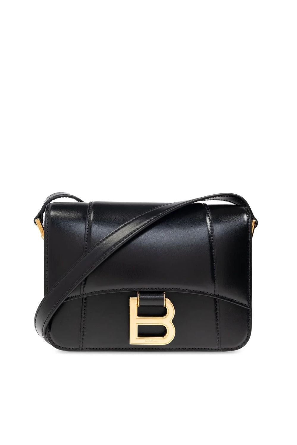 HOURGLASS FLAP BAG S Balenciaga BLACK TU