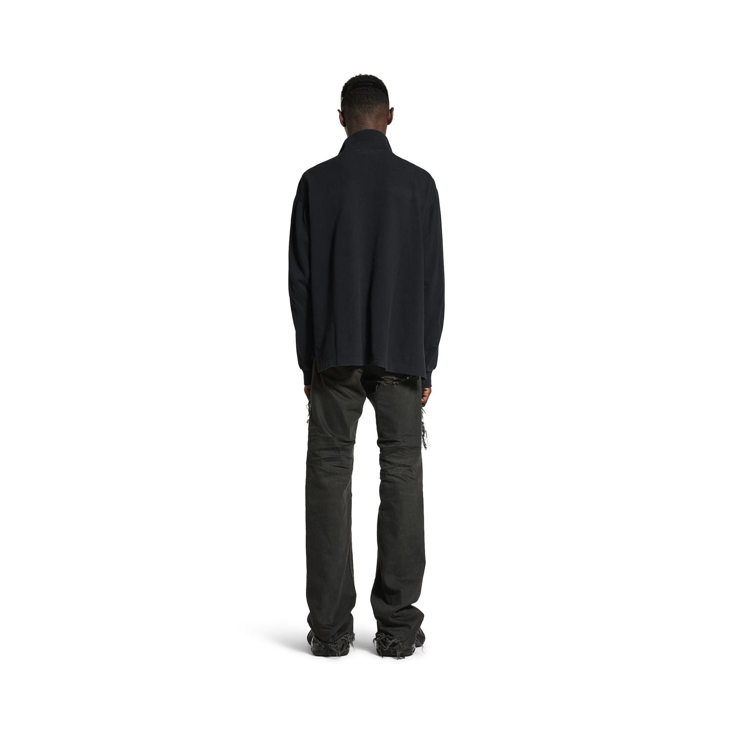 LONG SLEEVE POLO SHIRT LAUREL CLASSIC Balenciaga