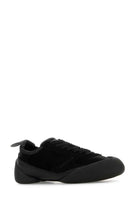 BLACK CANVAS AND SUEDE SNEAKERS Alexander McQueen