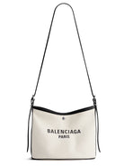 CANVAS SHOULDER BAG Balenciaga panna TU