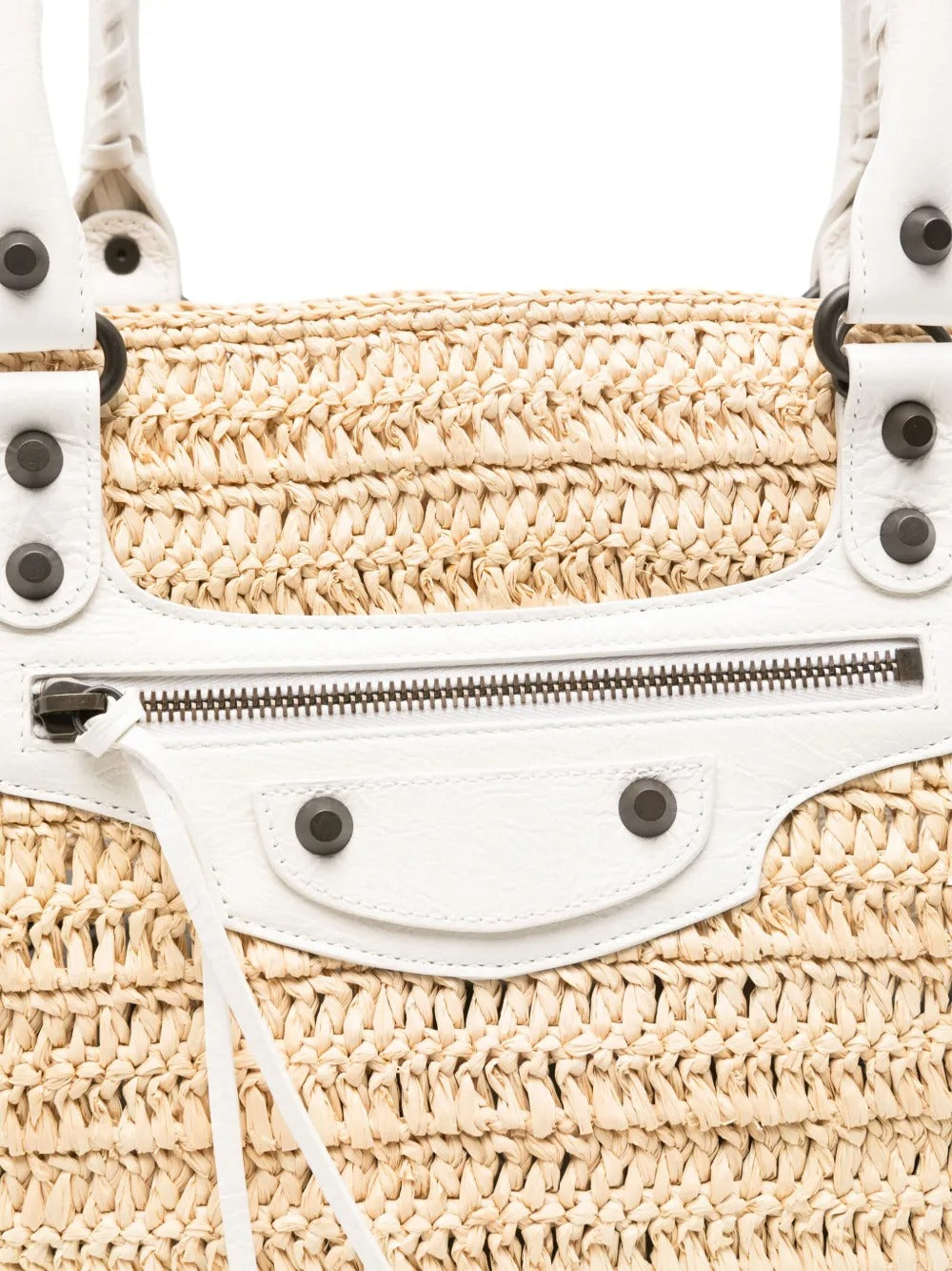 LE CITY RAFFIA BAG Balenciaga