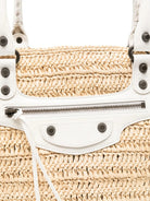 LE CITY RAFFIA BAG Balenciaga