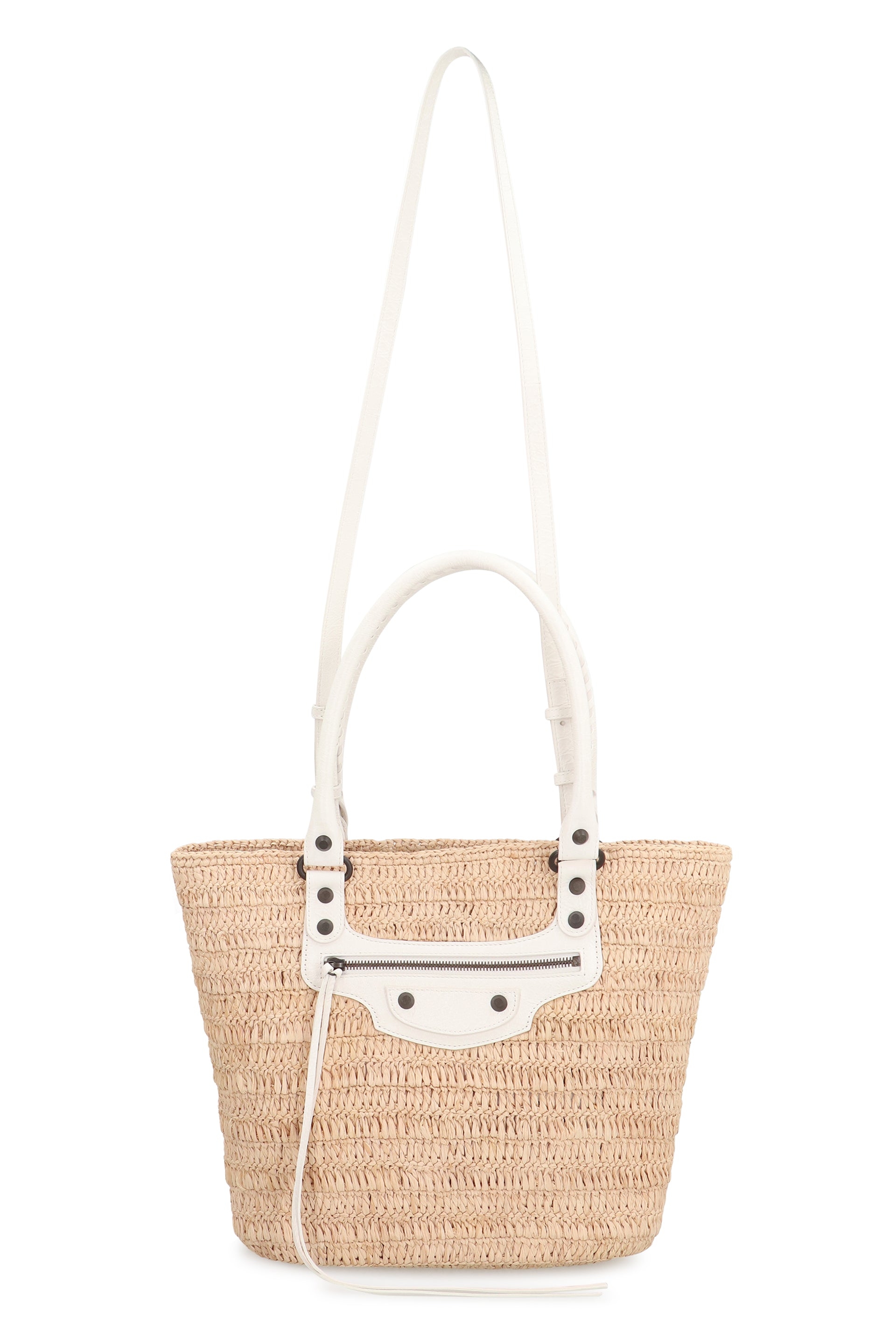 LE CITY RAFFIA BAG Balenciaga