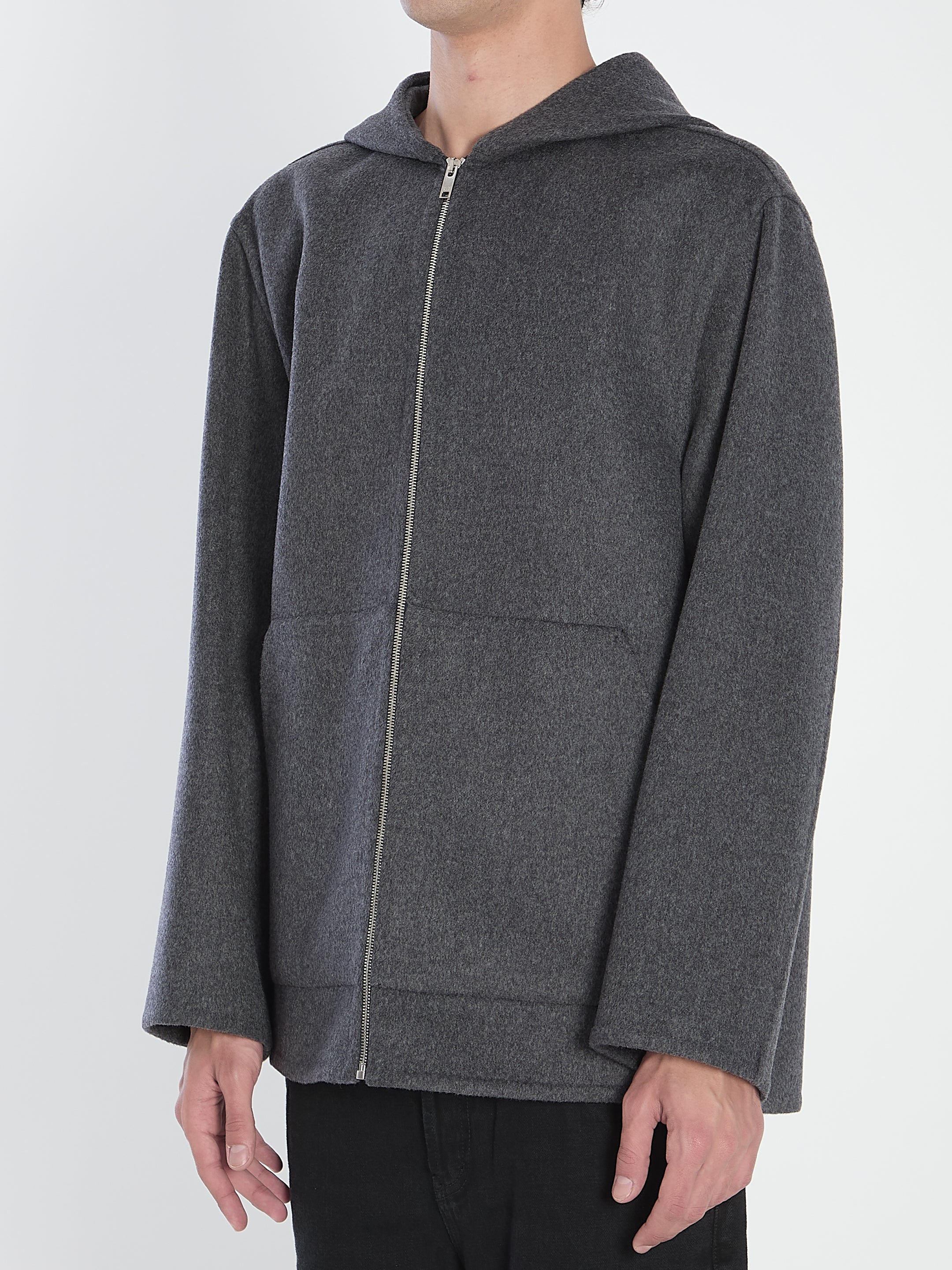 DARK GREY WOOL SWEATSHIRT Bottega Veneta