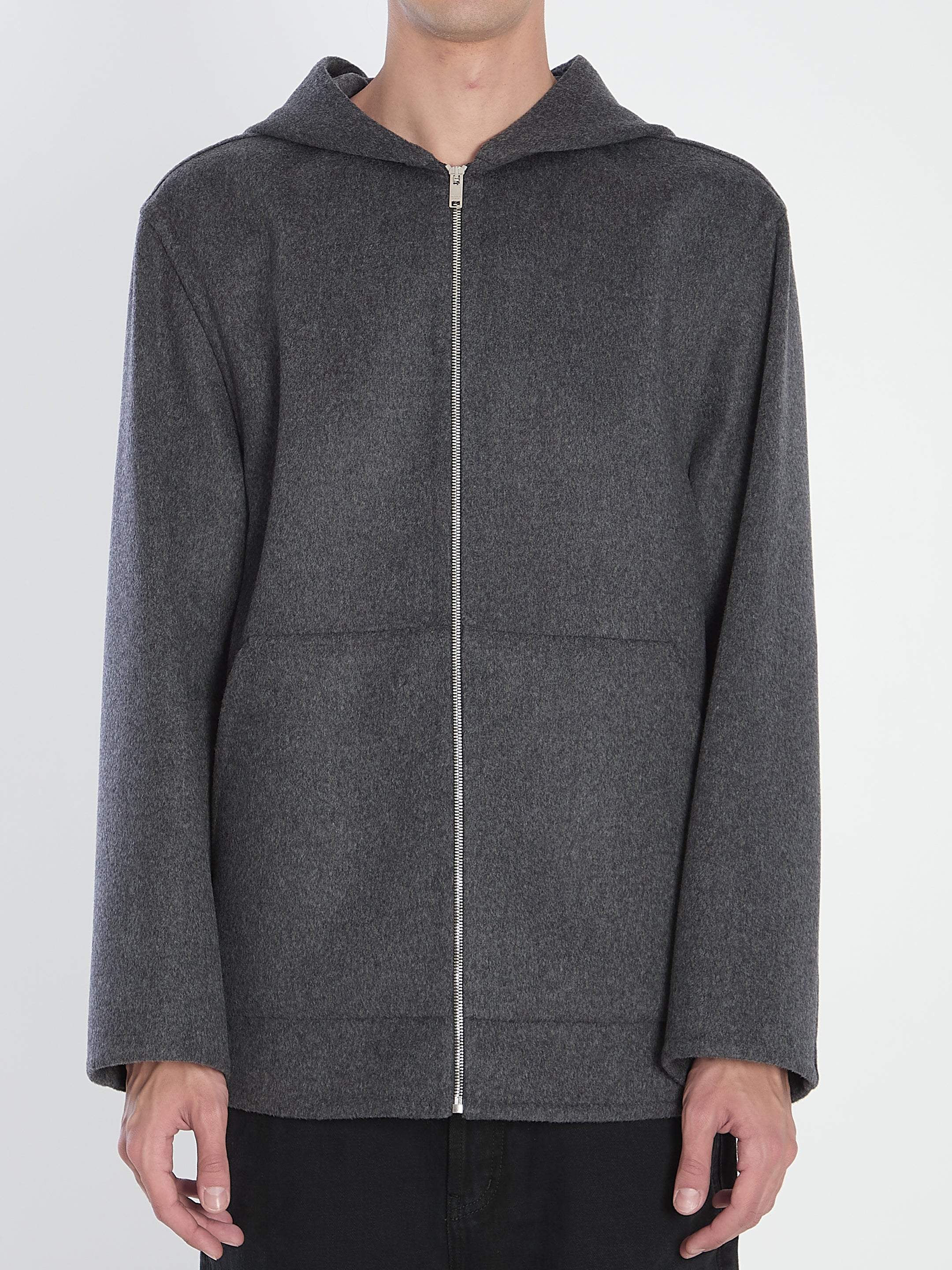 DARK GREY WOOL SWEATSHIRT Bottega Veneta GREY 54