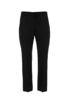 BLACK WOOL PANT Alexander McQueen BLACK 42