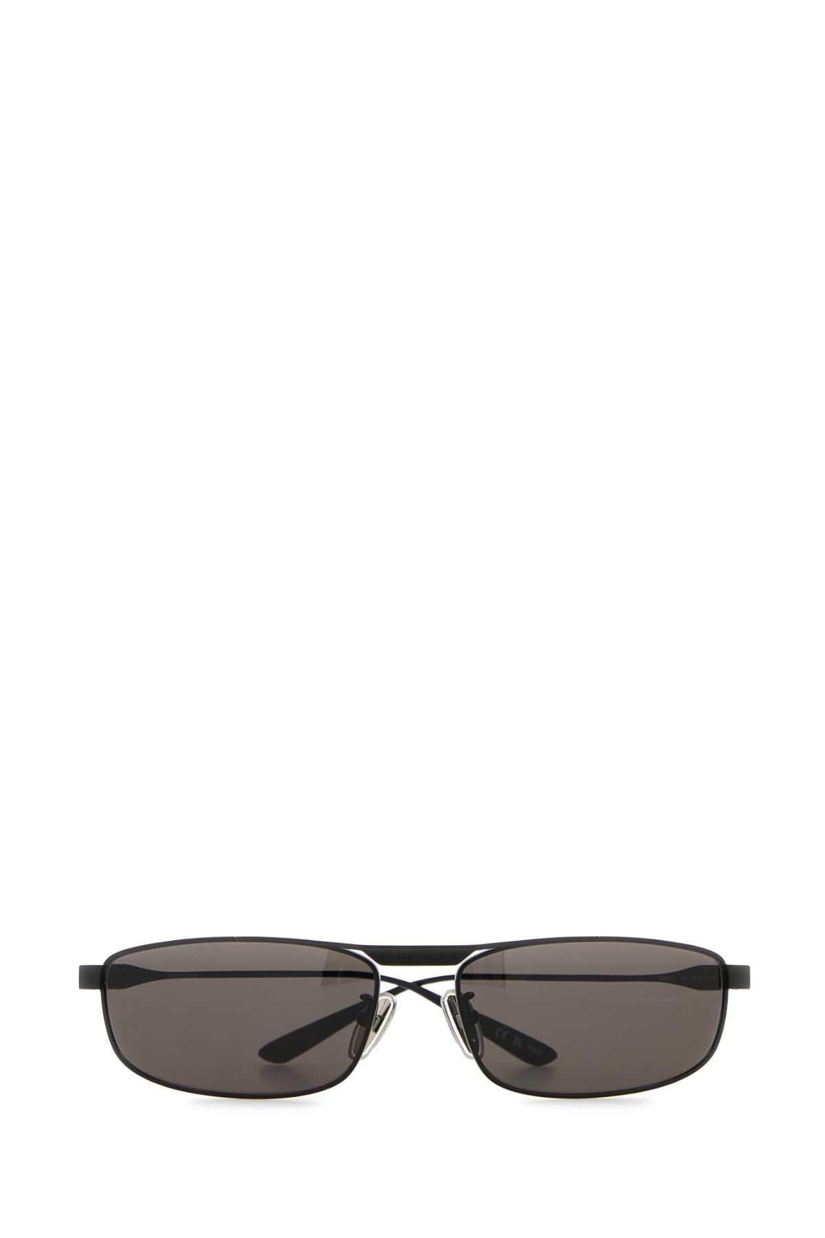 BLACK METAL TAG 3.0 RECTANGLE SUNGLASSES Balenciaga