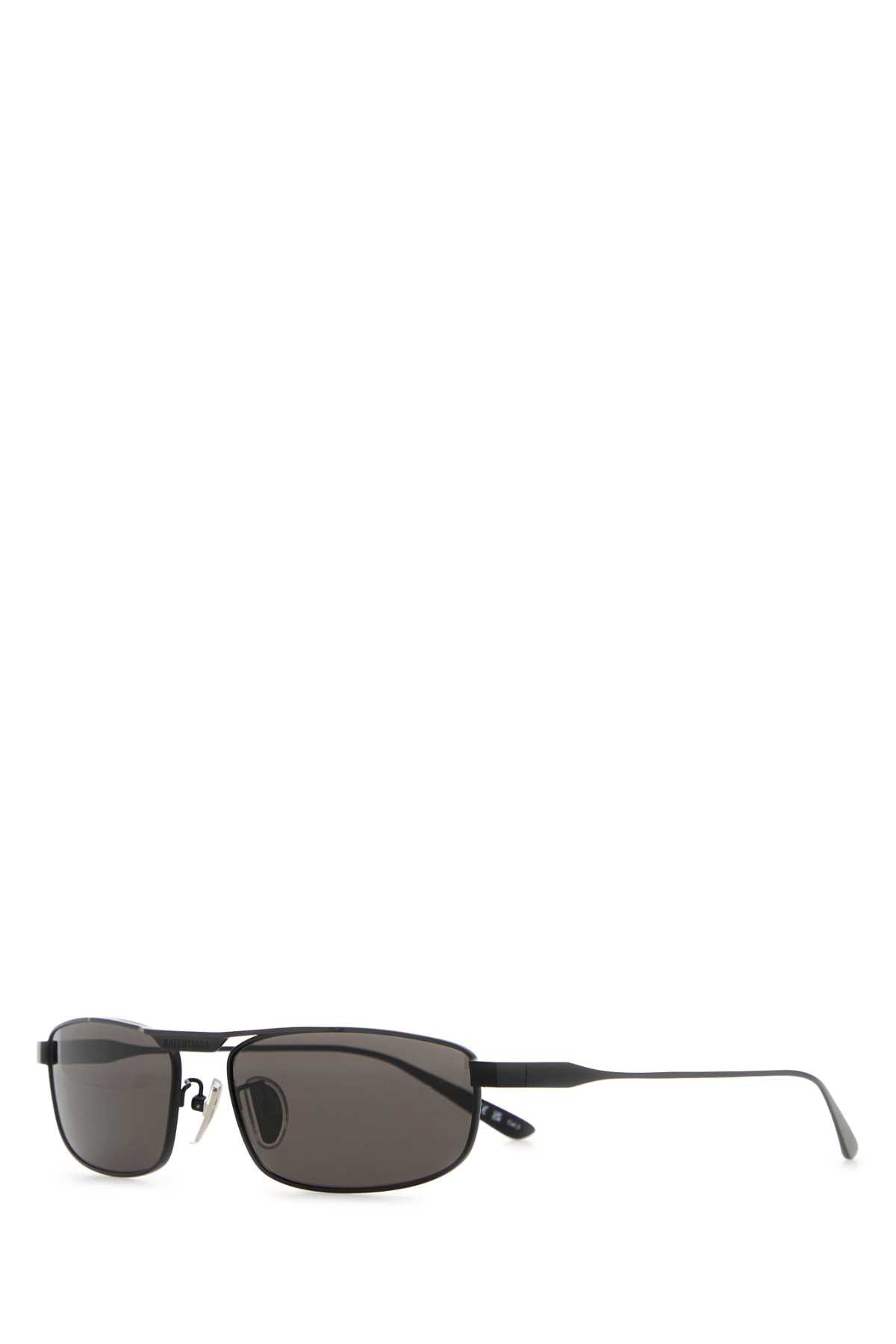 BLACK METAL TAG 3.0 RECTANGLE SUNGLASSES Balenciaga BLACK TU
