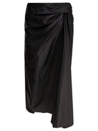 CUPRO BLACK SKIRTS Balenciaga BLACK 36