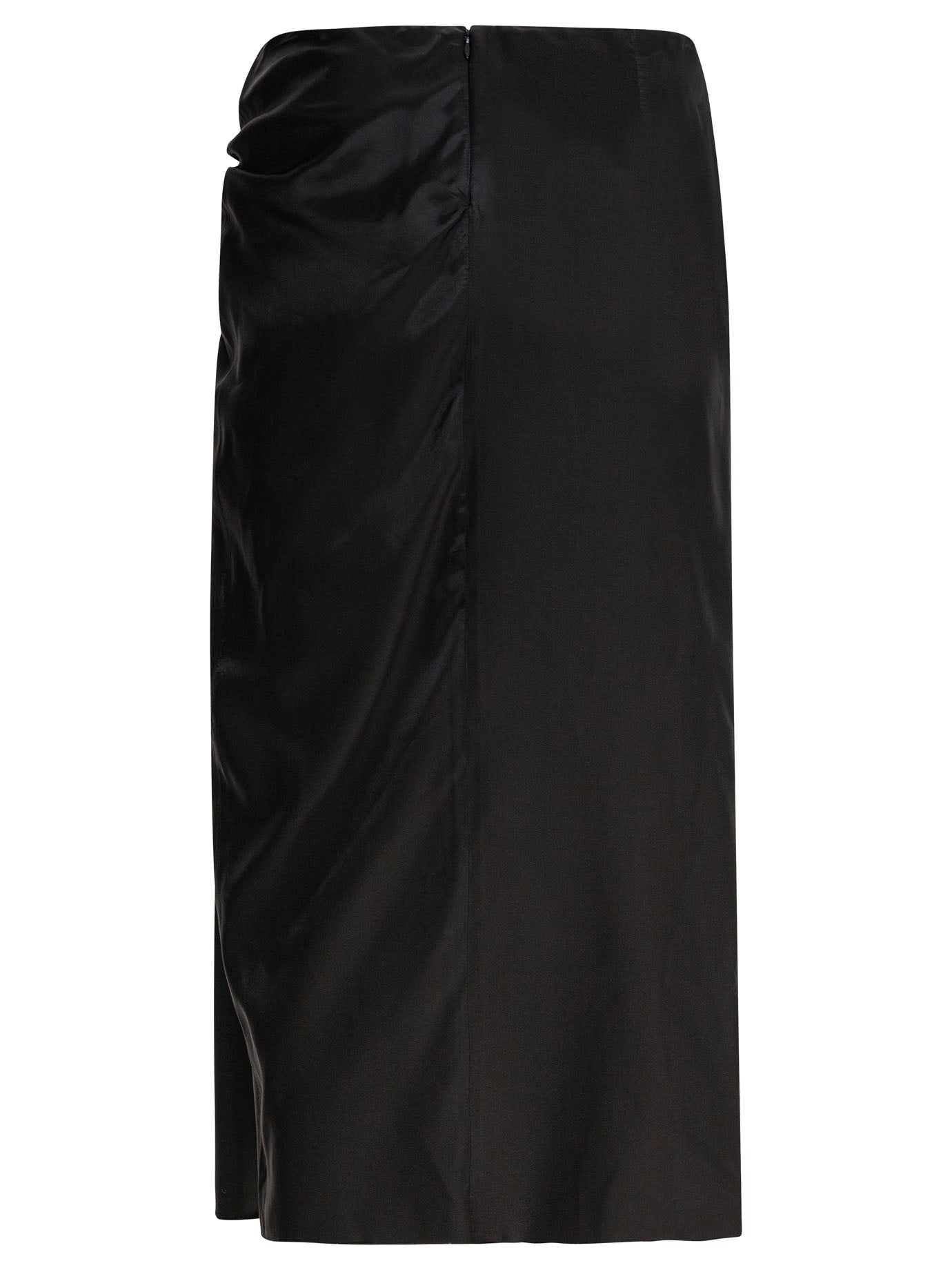 CUPRO BLACK SKIRTS Balenciaga