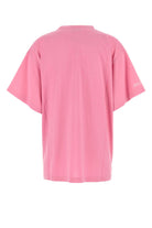 PINK COTTON OVERSIZE T-SHIRT Balenciaga
