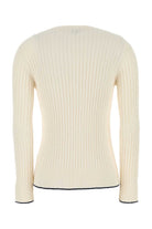 IVORY BOUCLÃ© TOP Bottega Veneta