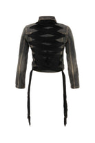BLACK DENIM JACKET Balenciaga