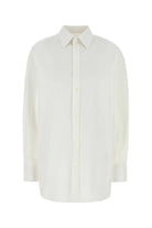 CASSANDRE COTTON POPLIN SHIRT Saint Laurent IVORY 38