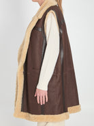 SHEARLING LONG VEST Bottega Veneta