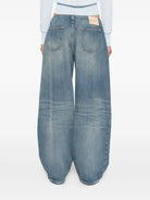 BLUE COTTON CLOTHING JEANS Alexander McQueen
