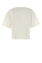 WHITE LACE FISH TOP Bottega Veneta WHITE XS