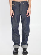 DENIM TROUSERS WITH HEM DETAILS Gucci BLUE 30