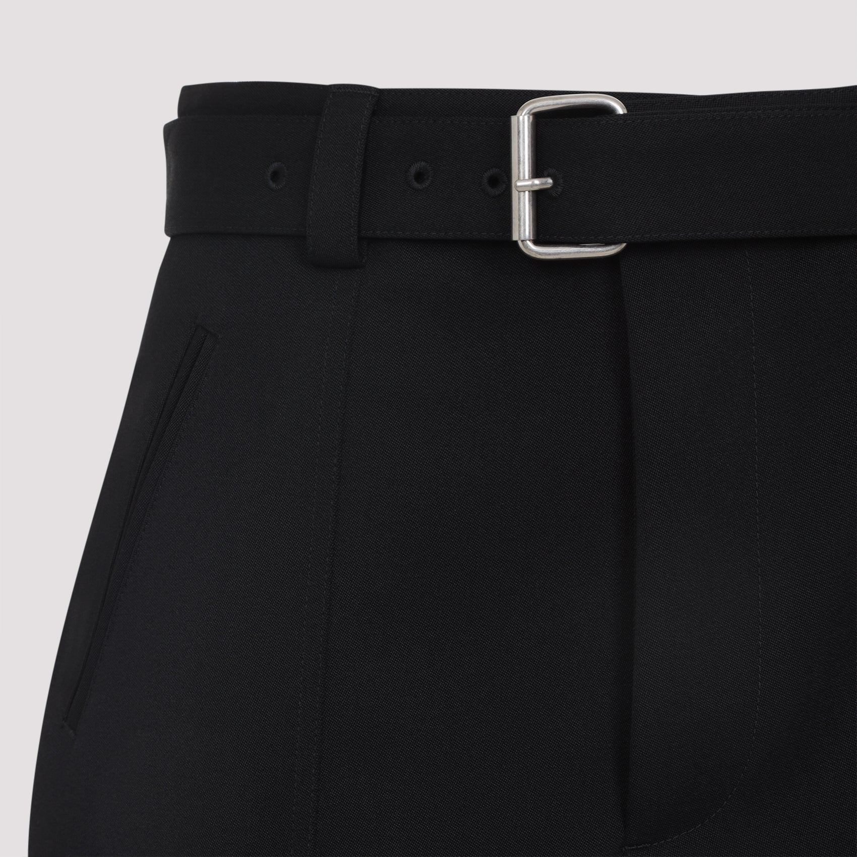 COTTON-TWILL BUSH-TROUSERS Bottega Veneta