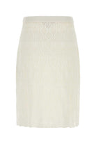WHITE LACE SKIRT Bottega Veneta